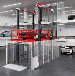 四柱90度进出口式提升机：创新设计优化垂直运输效率(图3)