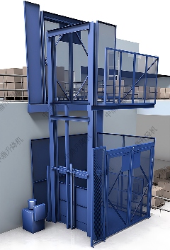 悬臂式往复式提升机：定义、灵活装卸方式与应用详解(图2)