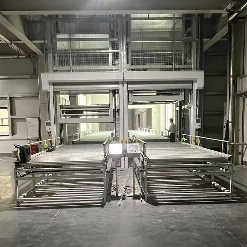 解决食品厂跨楼层运输难题，往复式提升机高效省空间