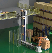 千件级叉臂式循环提升机，突破垂直输送效率瓶颈