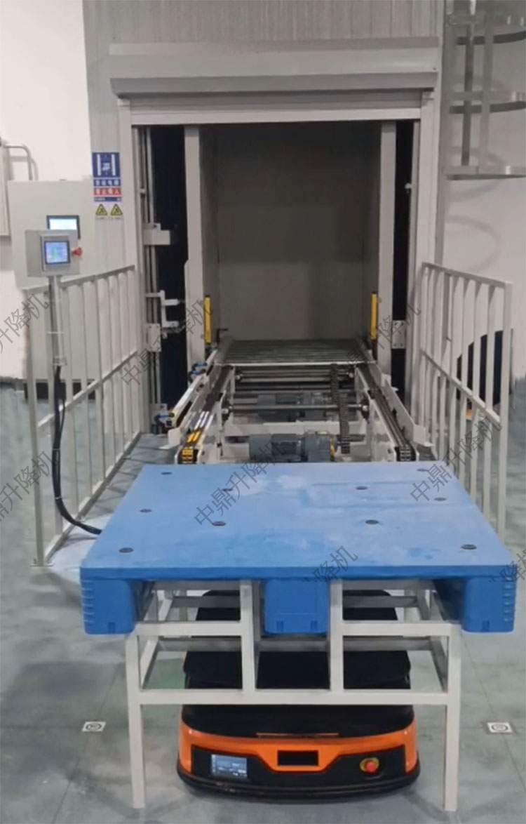 AGV对接往复式提升机工作原理与应用优势详解(图1)