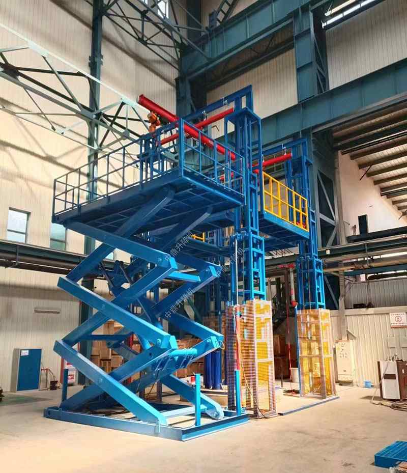 氢能电解槽装配难题的解决方案：多级升降平台的应用与核心优势(图1)