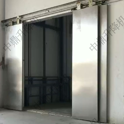 不锈钢轿厢导轨货梯：高效耐用的垂直运输新方案(图1)