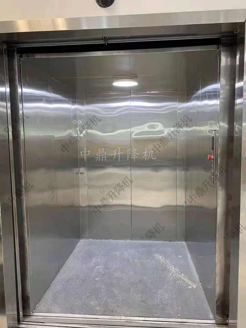 不锈钢轿厢导轨货梯：高效耐用的垂直运输新方案(图2)