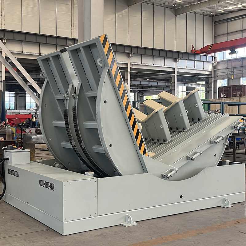 机械翻转机：高效解决重物翻转难题的工业翻转能手