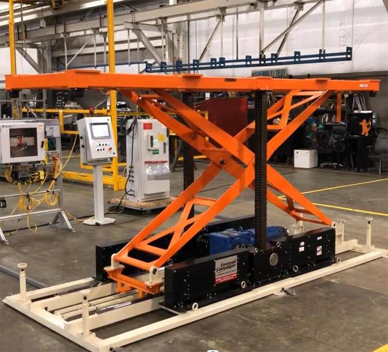 刚性链升降平台：重载精准的工业垂直运输解决方案