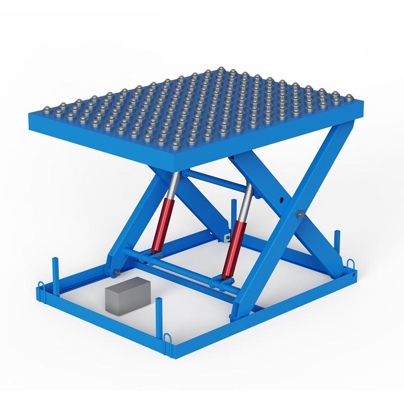 台面定制滚珠剪叉升降平台：高效适配多元作业场景(图2)