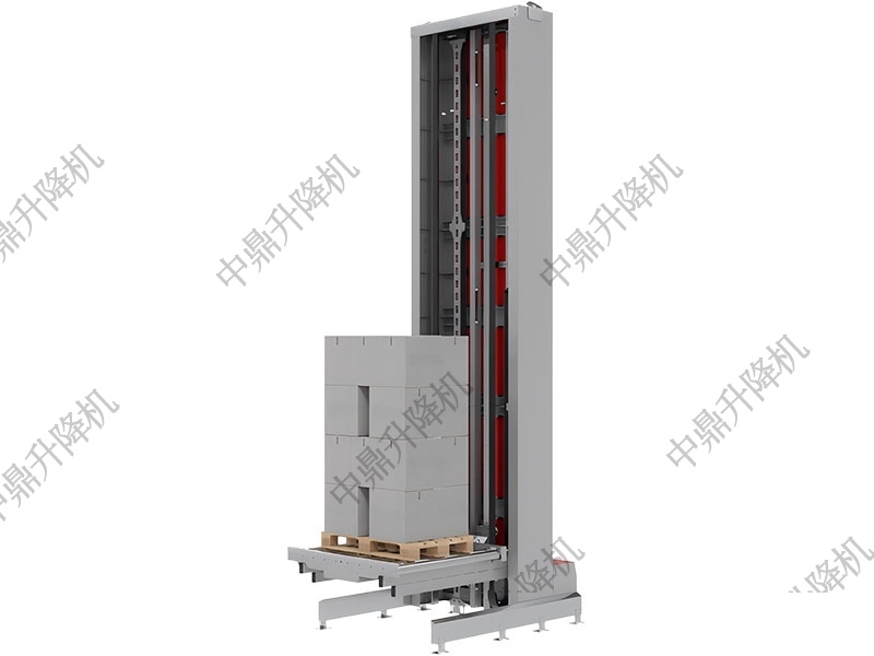 单柱往复式提升机：空间受限场景的垂直运输解决方案(图1)