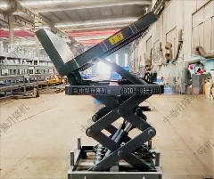 升降翻转机如何高效解决货物倾斜拣料难题，提升作业安全(图2)