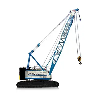 高效全液压起重机参数解析：大吊臂设计与多重安全保护