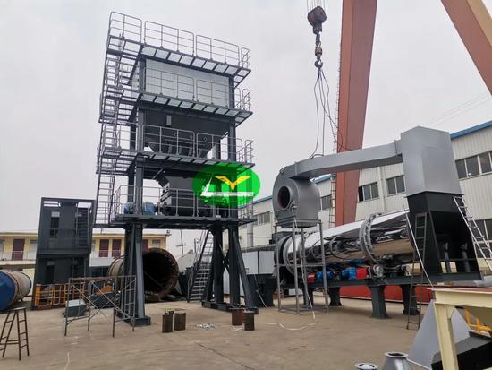 首套出口1500型沥青拌合站完成会装调试，品质承诺即将出海(图4)