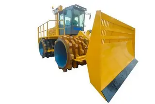 23吨高效双钢轮压路机，智能操控与高适应性解析