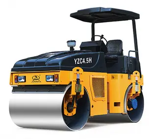 4.5吨双驱振动压路机性能解析，高效节能与舒适操控详解