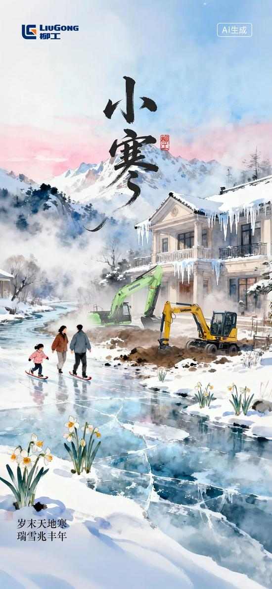 小寒时节雪纷飞，岁末归家情更浓(图2)