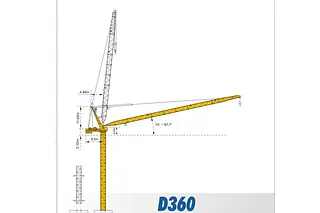 四川建设D360起重机参数及优势