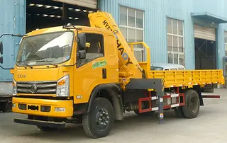 5吨东风国五折叠臂起重机优势解析