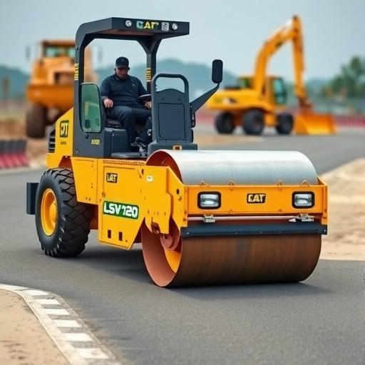 合肥绿地 LSV120 压路机