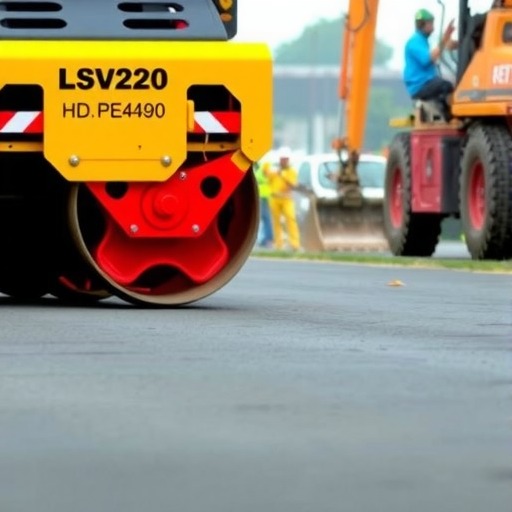 合肥绿地 LSV220 压路机